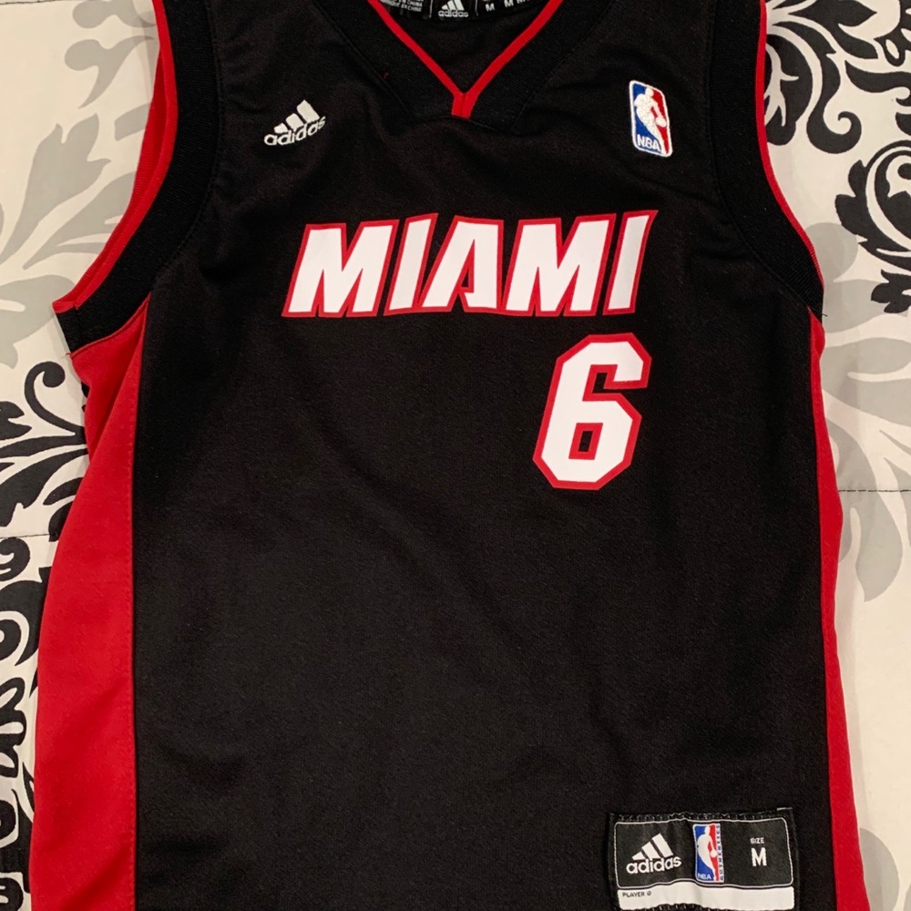 Limited edition 2010 LeBron James jersey number 6
